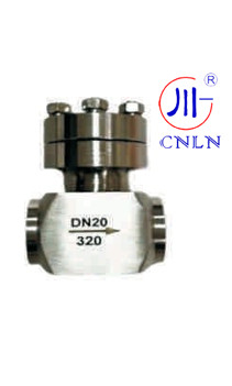 SS304/316 صمام التحقق الكريوجيني عالي الضغط DN20 للغاز الطبيعي المسال/LOX/LN2/LAR/LCO2