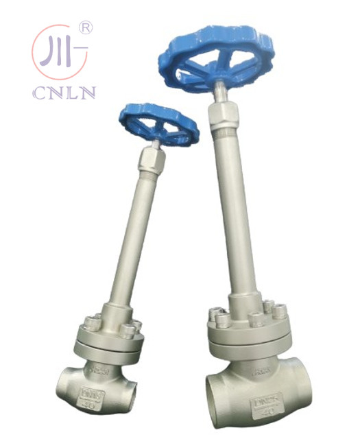 CF3/CF8 صمام الكرة الصخرية من الفولاذ المقاوم للصدأ DN25/DN15 للغاز الطبيعي المسال/LOX/LN2/LAR/LCO2