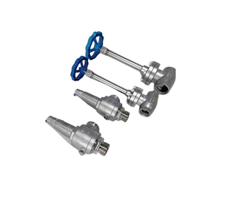 صمام الأمان الكريوجيني عالي الضغط لحاوية LIN LOX LAR للغاز الطبيعي المسال -196-80 C CF8 CF3 4.0Mpa