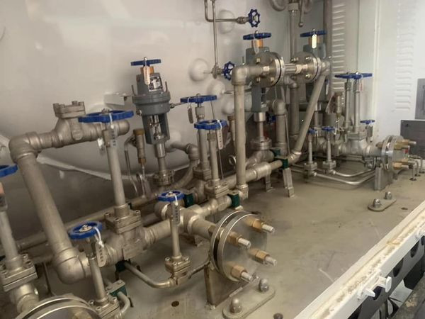 PN50 صمام الكرة الأرضية الصخرية -196 ~ + 80 °C لـ LNG LOX LIN LAR LCO2 خزان الغازات السائلة