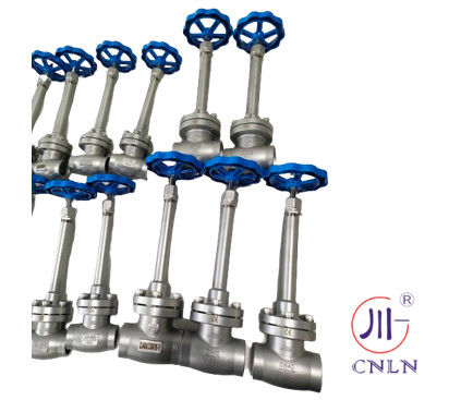 SS304/316 صمام الكرة المبردة القصير النوع B ((DN10-100mm) للغاز الطبيعي المسال / LOX / LN2