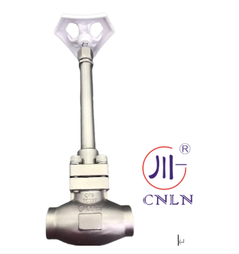 PN50 صمام الكرة المبردة من الفولاذ المقاوم للصدأ 304/316 الحائط المقبس من -196 °C إلى + 80 °C