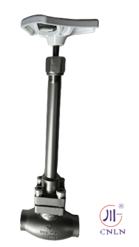 PN50 صمام الكرة المبردة من الفولاذ المقاوم للصدأ 304/316 الحائط المقبس من -196 °C إلى + 80 °C