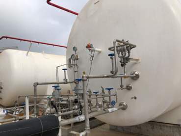 صمام السلامة الصخري من الفولاذ المقاوم للصدأ بمعدل ضغط 4.0Mpa لـ -196°C إلى +120°C التطبيقات