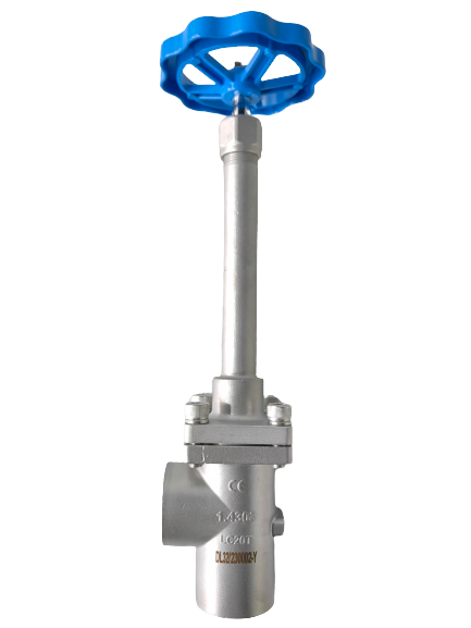 صمام الكرة المبردة من الفولاذ المقاوم للصدأ 304/316 المعتمد من ISO CE EAC مع ضغط أقصى 5.0Mpa ومدى درجة الحرارة من -196 °C إلى + 80 °C لـ LOX LNG LIN LAR