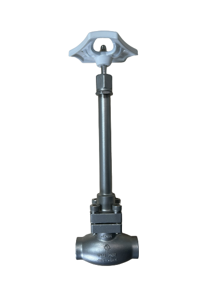 صمام الكرة المبردة من الفولاذ المقاوم للصدأ 304/316 المعتمد من ISO CE EAC مع ضغط أقصى 5.0Mpa ومدى درجة الحرارة من -196 °C إلى + 80 °C لـ LNG LOX LIN LAR